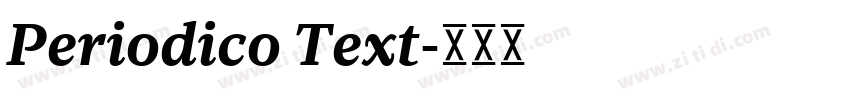 Periodico Text字体转换